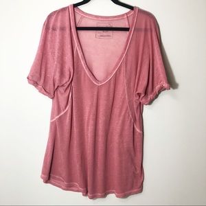 [Free People] We the Free Oversized Burnout Tee
